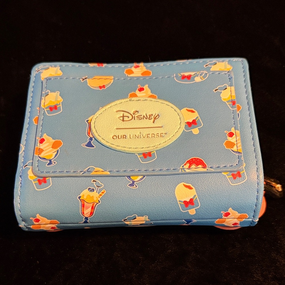 Disney-“Our Universe Disney Donald Duck 90th Anniversary Ice Cream Wallet”